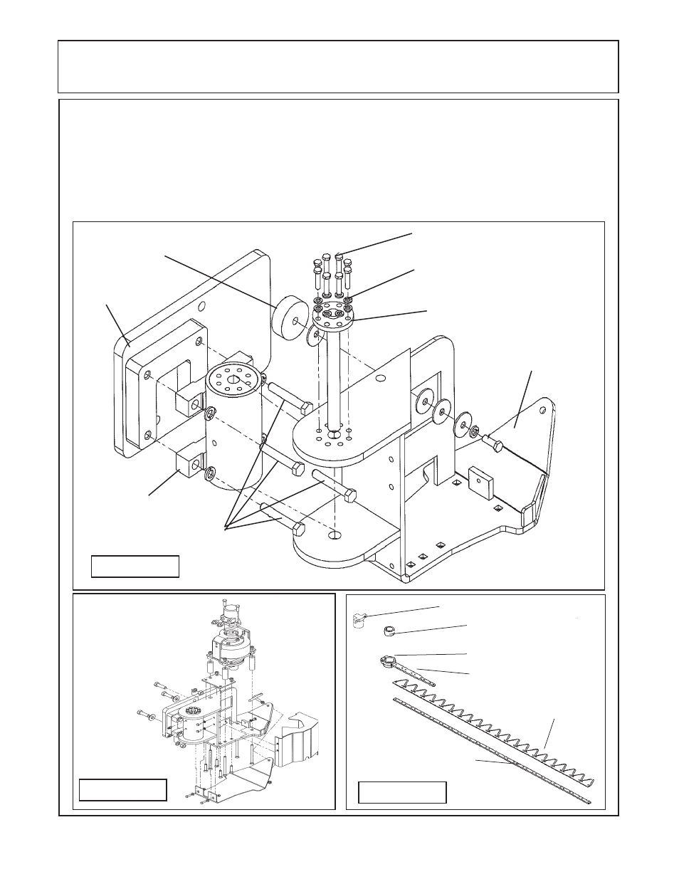 Inner shoe weldment replacement | Alamo JD-5225 User Manual | Page 64 / 104