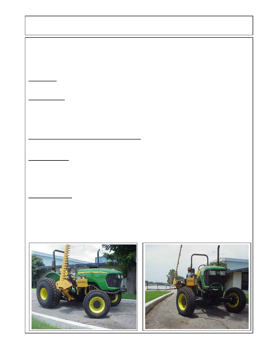 John deere, Mount kit component identification | Alamo JD-5225 User Manual | Page 75 / 104