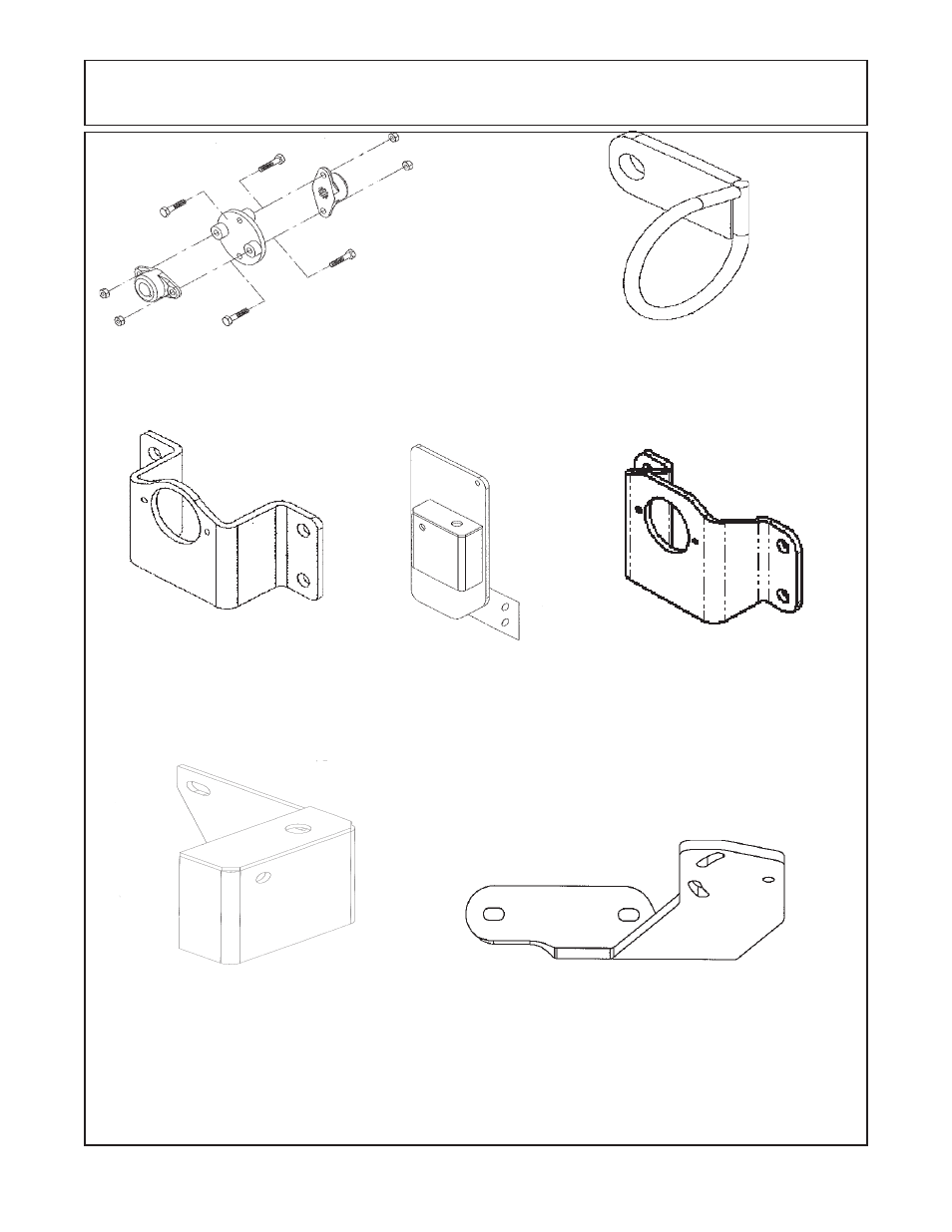 Mount kit component identification | Alamo JD-5225 User Manual | Page 90 / 104