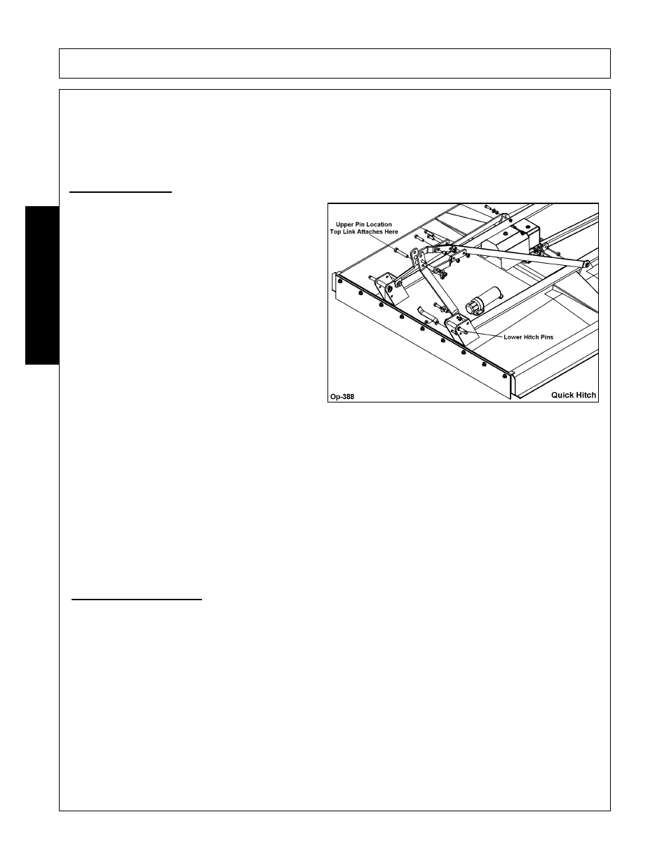 3 3-point hitch, 4 front end weight, Point hitch -6 front end weight -6 | Operation, Opera t ion | Alamo RX72  EN User Manual | Page 102 / 166