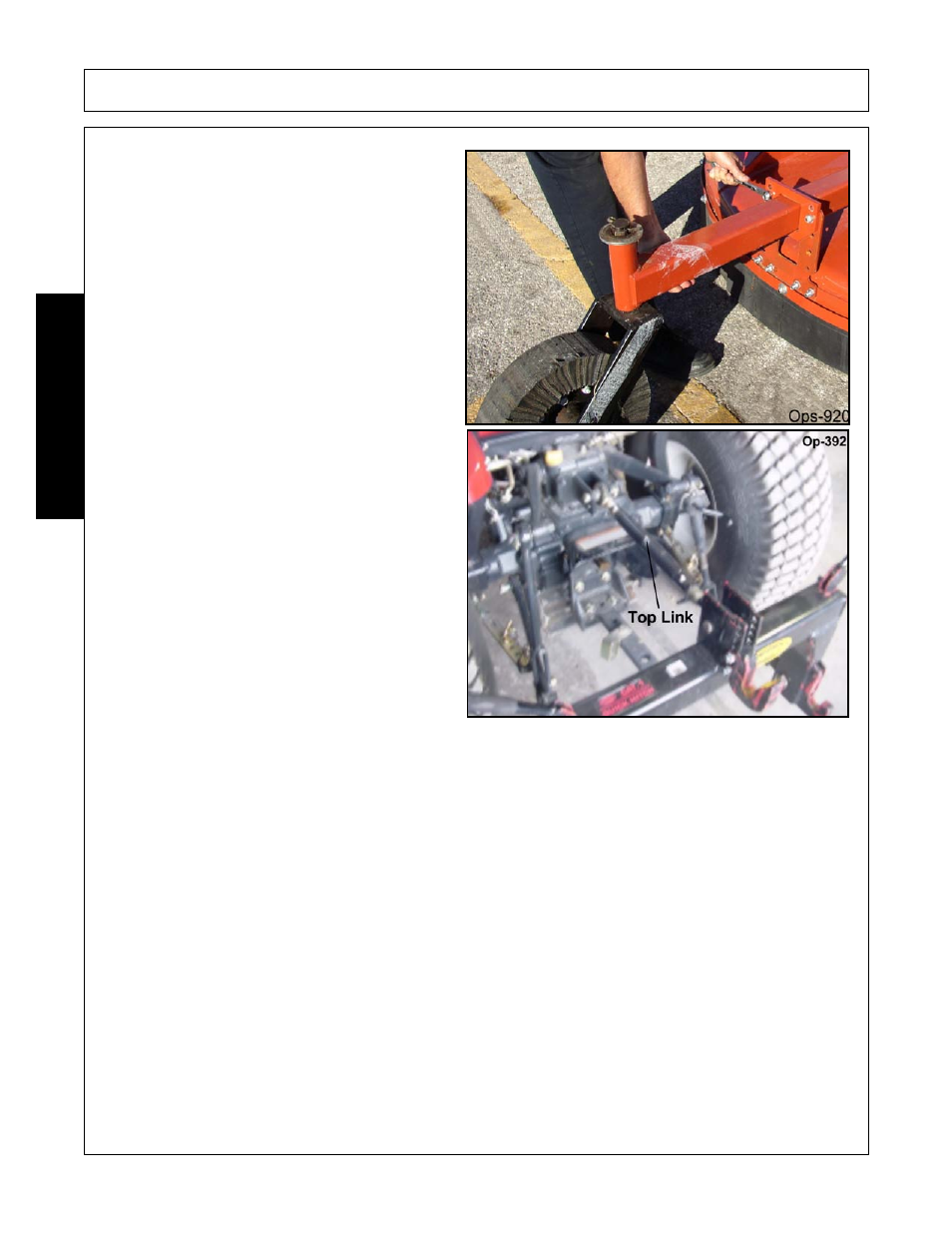 Operation, Opera t ion | Alamo RX72  EN User Manual | Page 110 / 166