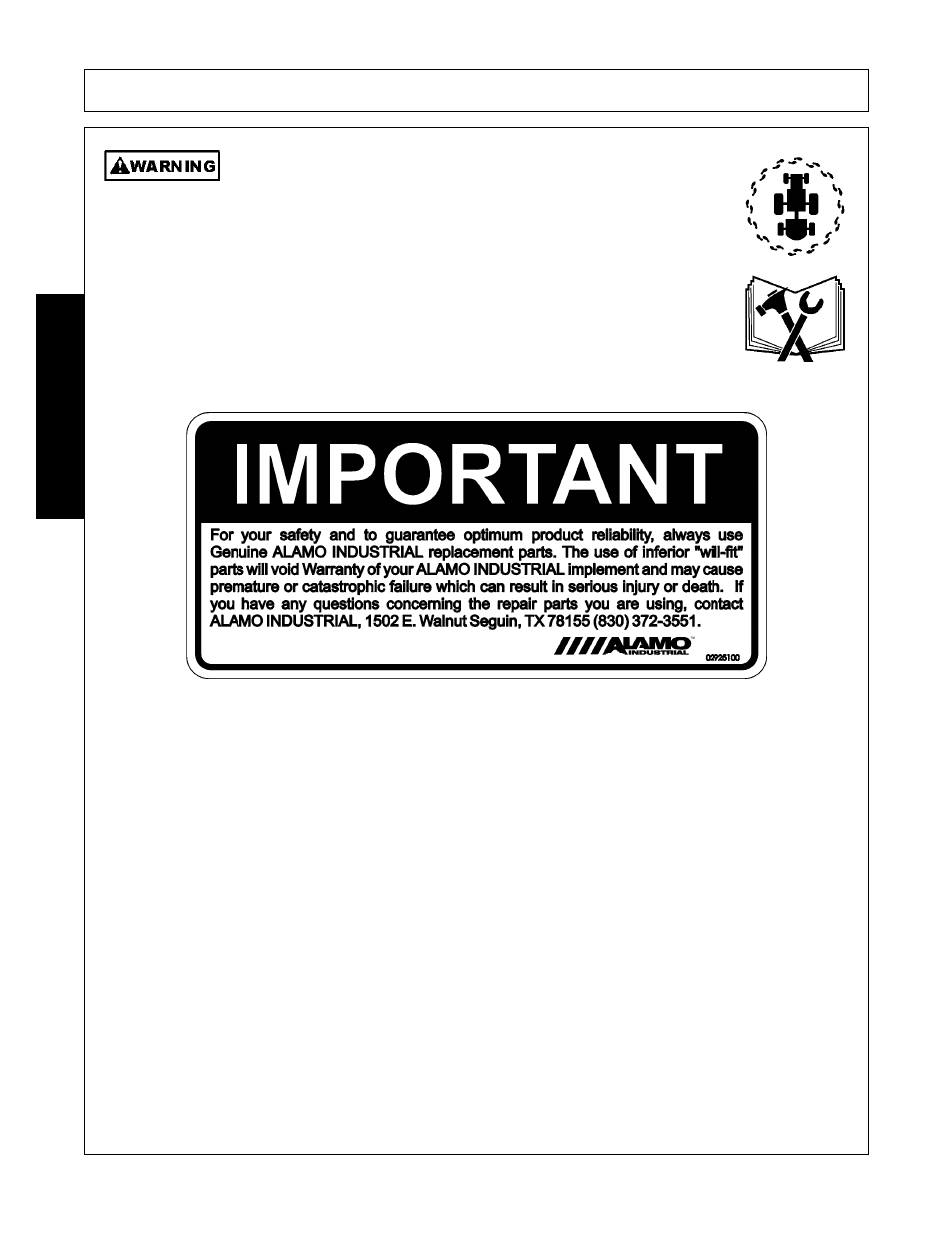Operation, Opera t ion | Alamo RX72  EN User Manual | Page 116 / 166