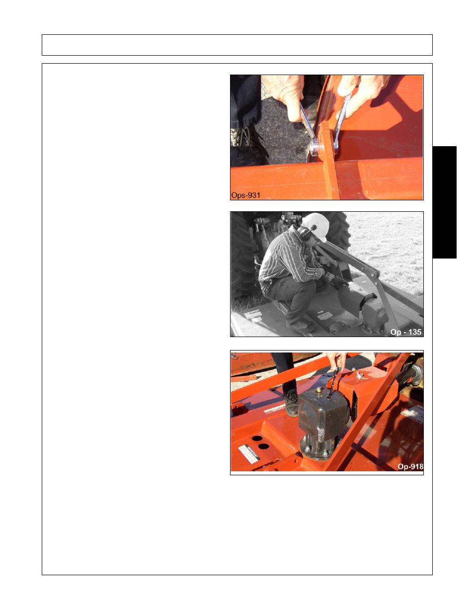 Operation, Opera t ion | Alamo RX72  EN User Manual | Page 121 / 166