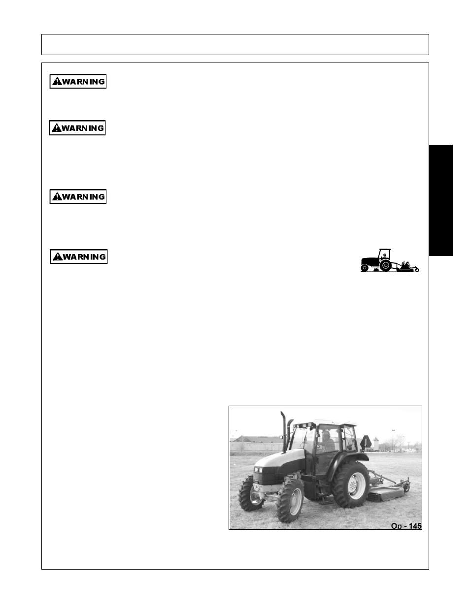 Operation, Opera t ion | Alamo RX72  EN User Manual | Page 133 / 166