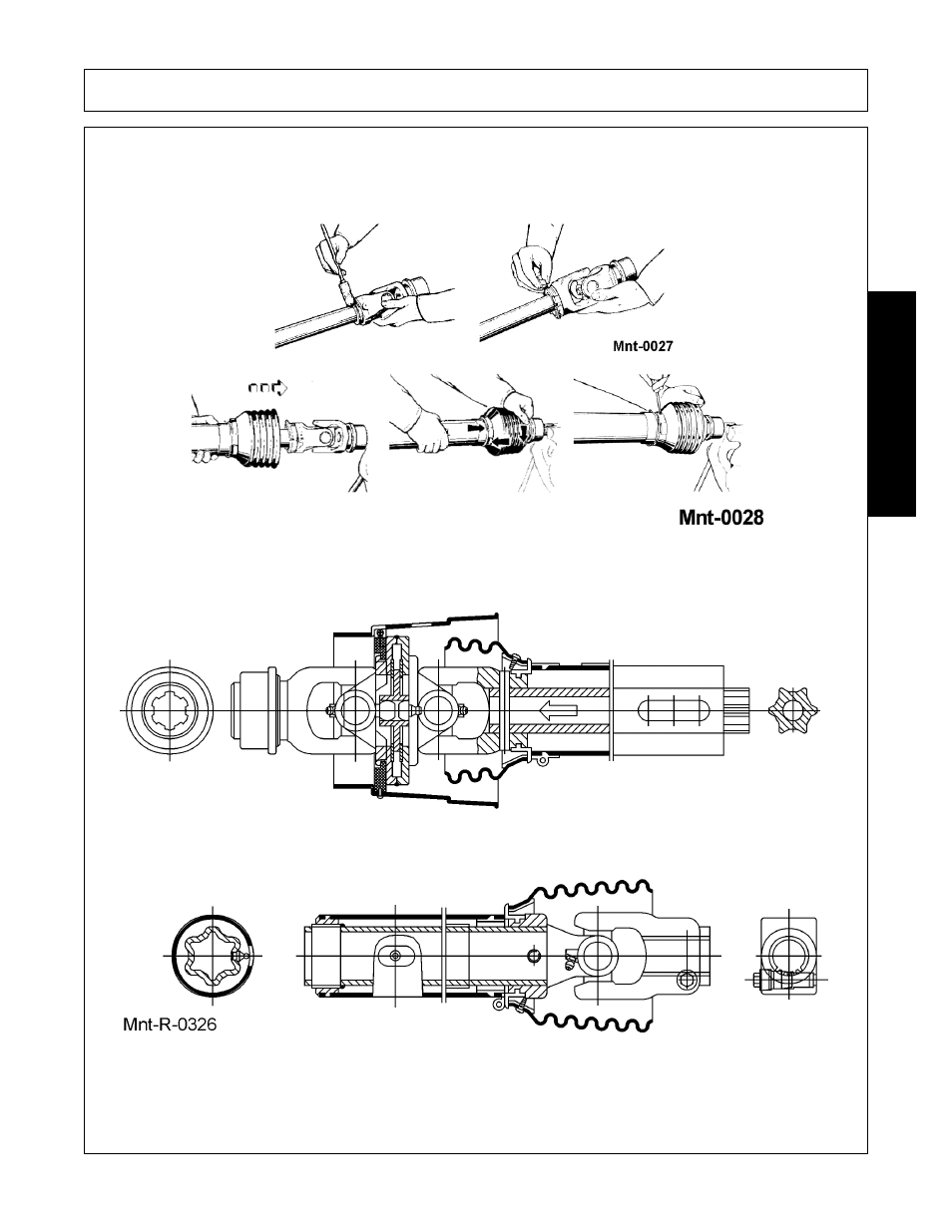 Cv type driveline, Cv type driveline -7, Maintenance | Alamo RX72  EN User Manual | Page 151 / 166