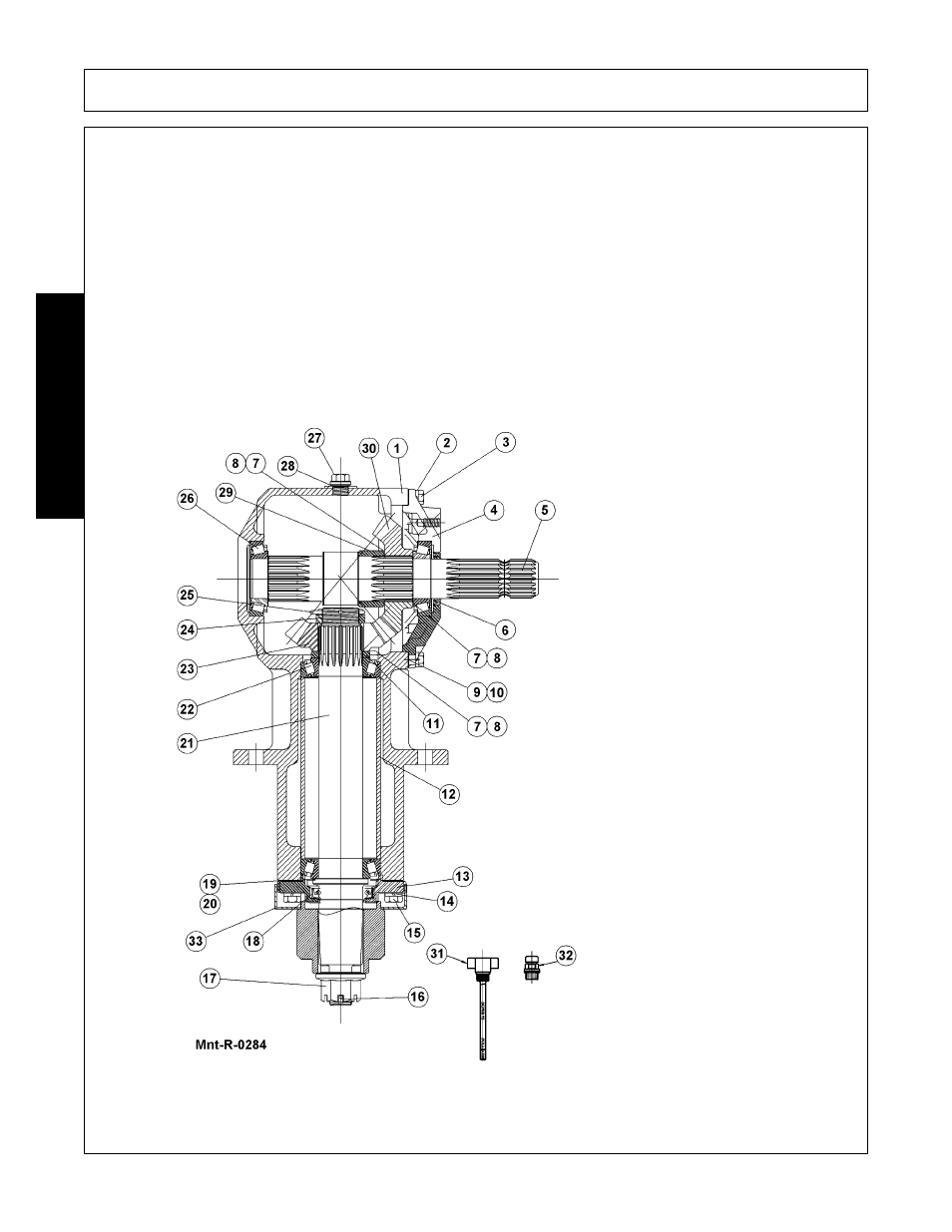 Gearbox disassembly, Input shaft assembly, Output shaft assembly | Lower bearing retainer assembly, Main housing assembly, Housing, Lockwasher, Bolt, Input cap, Input shaft | Alamo RX72  EN User Manual | Page 160 / 166