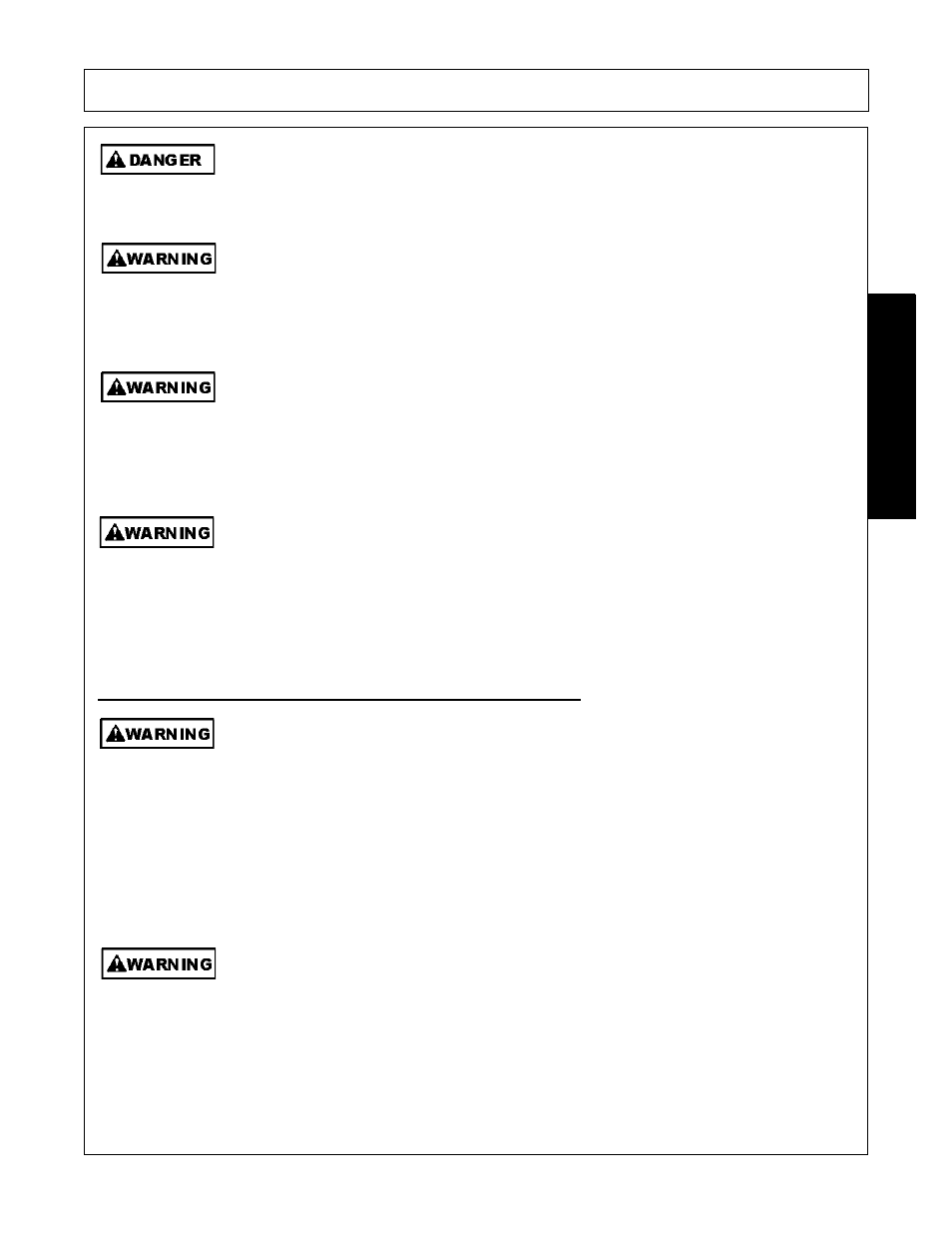 Transporting safety instructions and practices, Transporting safety instructions and practices -11, Safety | Alamo RX72  EN User Manual | Page 19 / 166