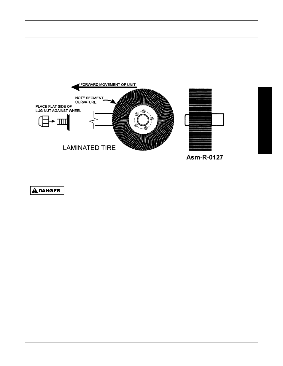 Wheels (model rx84 only), Wheels (model rx84 only) -9 deflectors, Assembly | Assembl y | Alamo RX72  EN User Manual | Page 91 / 166
