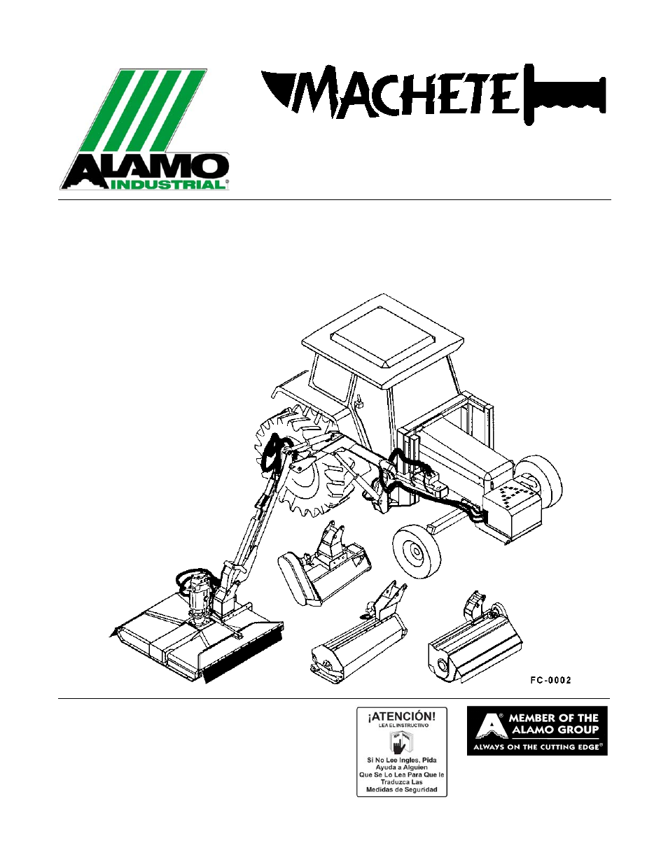 Alamo MACHETE FC-0002 User Manual | 174 pages