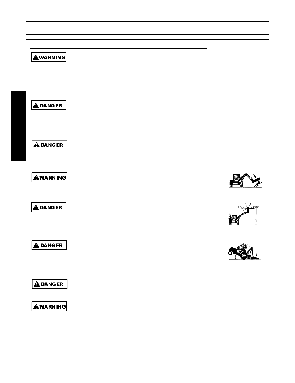 Safety | Alamo MACHETE FC-0002 User Manual | Page 12 / 174