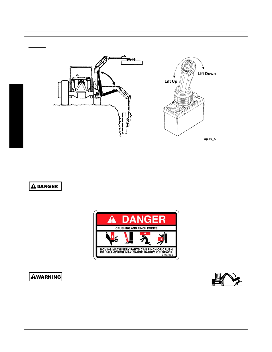 3 lift, Operation, Opera t ion | Alamo MACHETE FC-0002 User Manual | Page 124 / 174