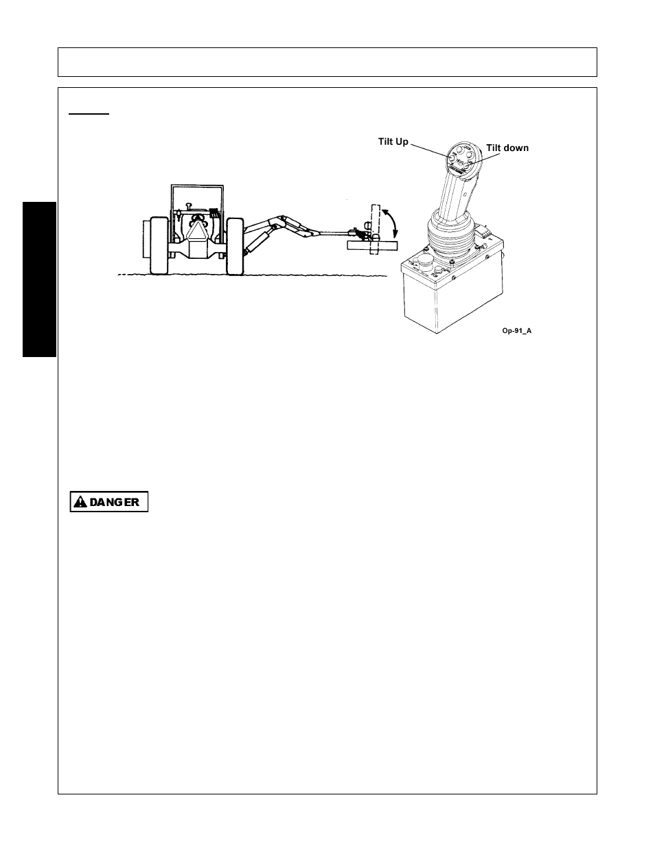 5 tilt, Operation, Opera t ion | Alamo MACHETE FC-0002 User Manual | Page 126 / 174