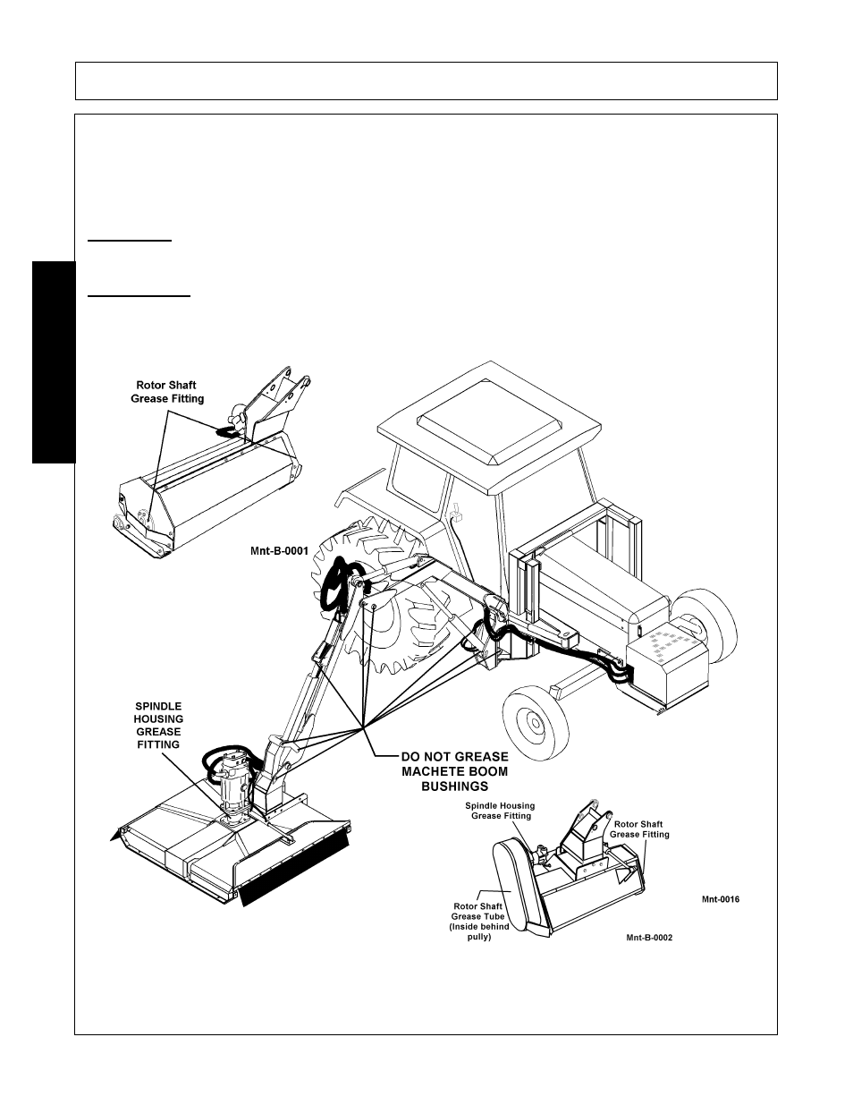 Lubrication information, Maintenance | Alamo MACHETE FC-0002 User Manual | Page 148 / 174