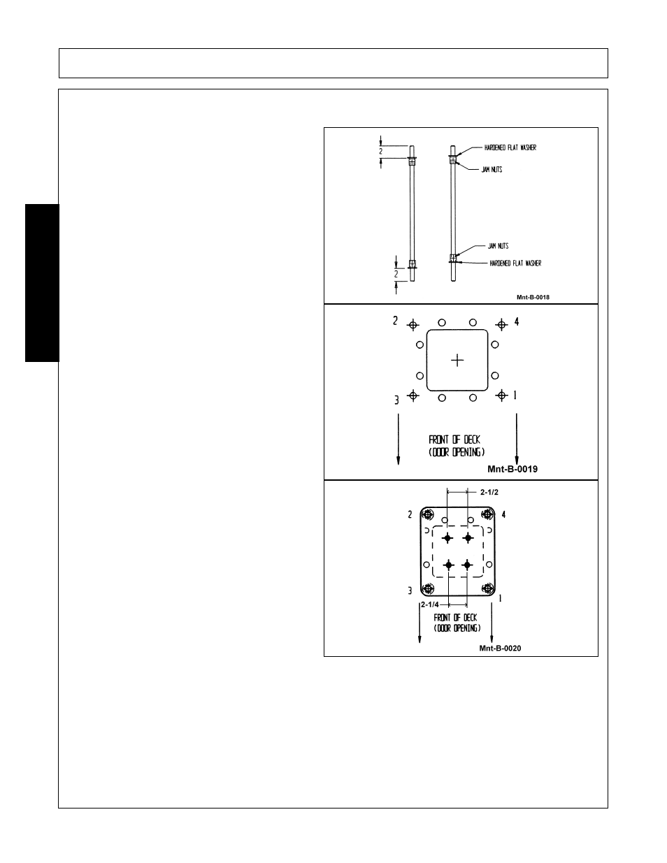 60” machete head motor plate attachement, Maintenance | Alamo MACHETE FC-0002 User Manual | Page 156 / 174