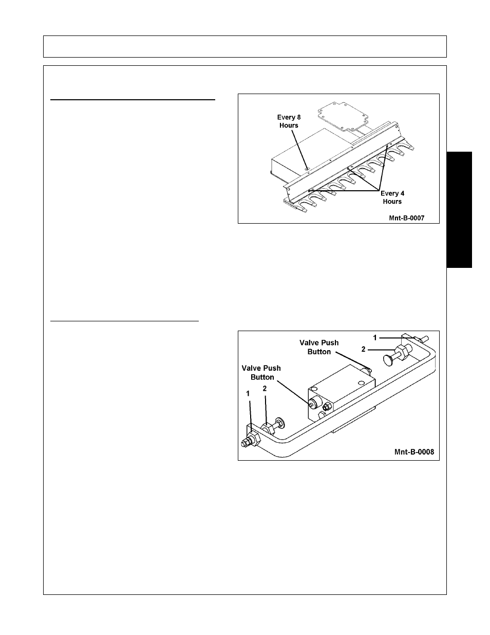 Timber cat head, Maintenance | Alamo MACHETE FC-0002 User Manual | Page 159 / 174