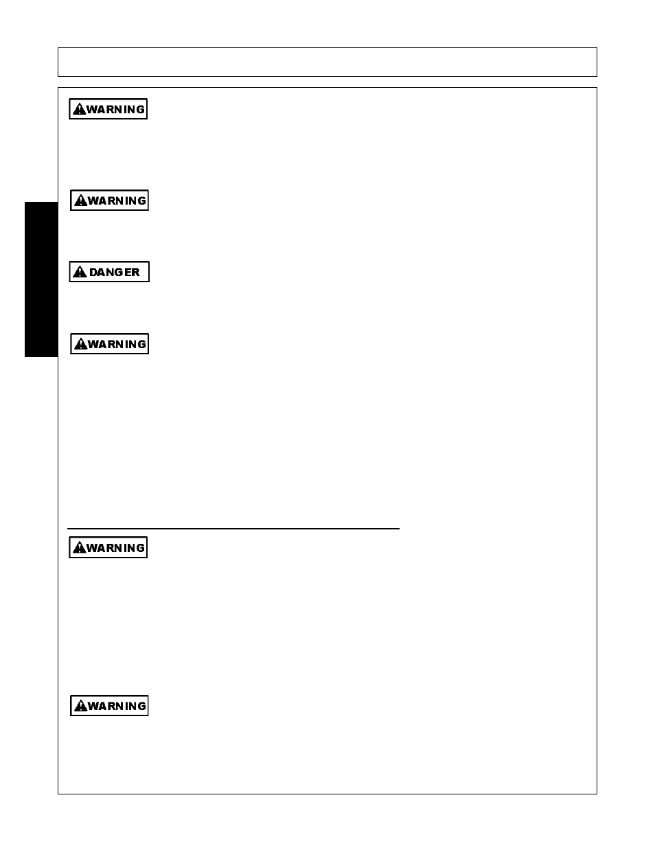 Transporting safety instructions and practices, Safety | Alamo MACHETE FC-0002 User Manual | Page 20 / 174