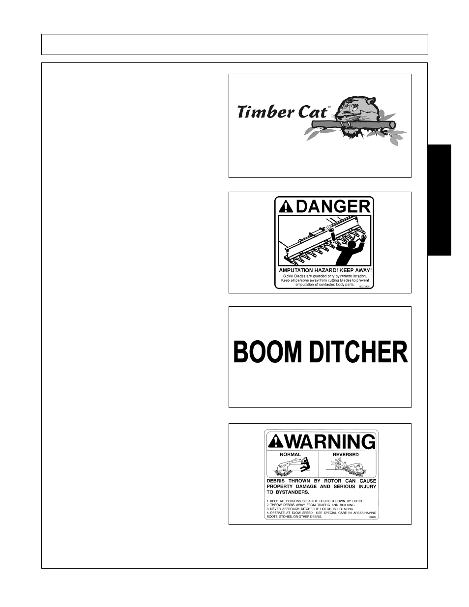 Safety | Alamo MACHETE FC-0002 User Manual | Page 45 / 174