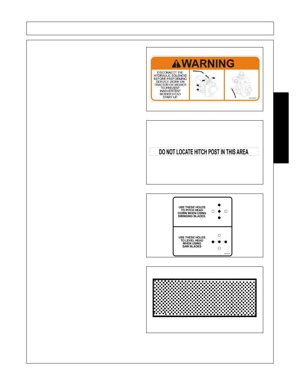 Safety | Alamo MACHETE FC-0002 User Manual | Page 47 / 174