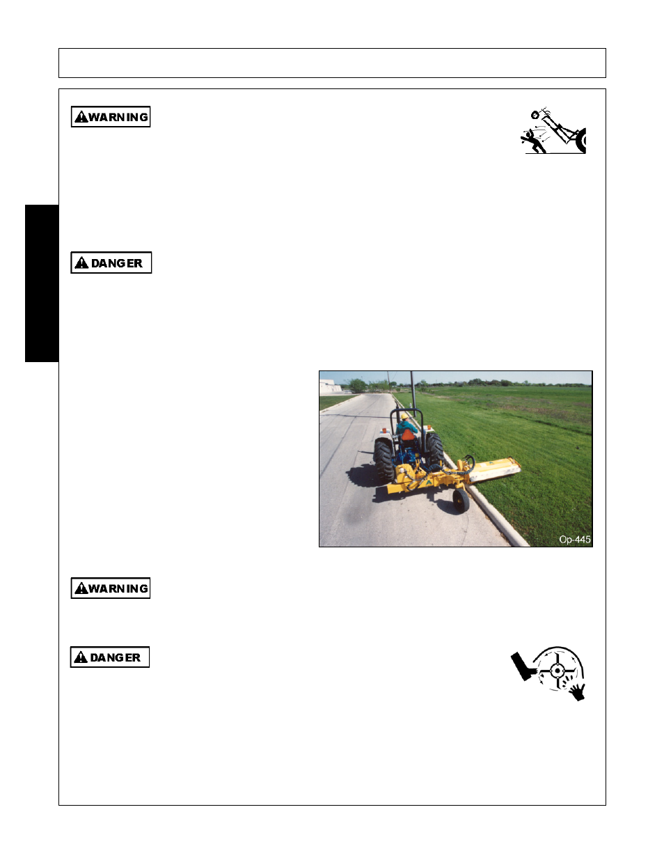 Operating position, Operation, Opera t ion | Alamo none User Manual | Page 112 / 150