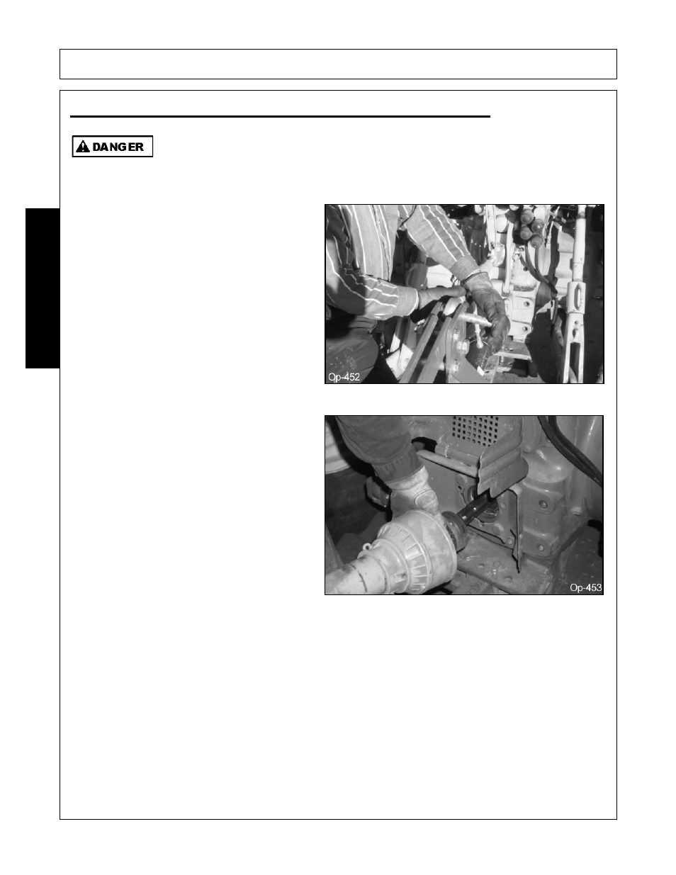 Disconnecting the mower from the tractor, Disconnecting the mower from the tractor -36, Operation | Opera t ion | Alamo none User Manual | Page 122 / 150