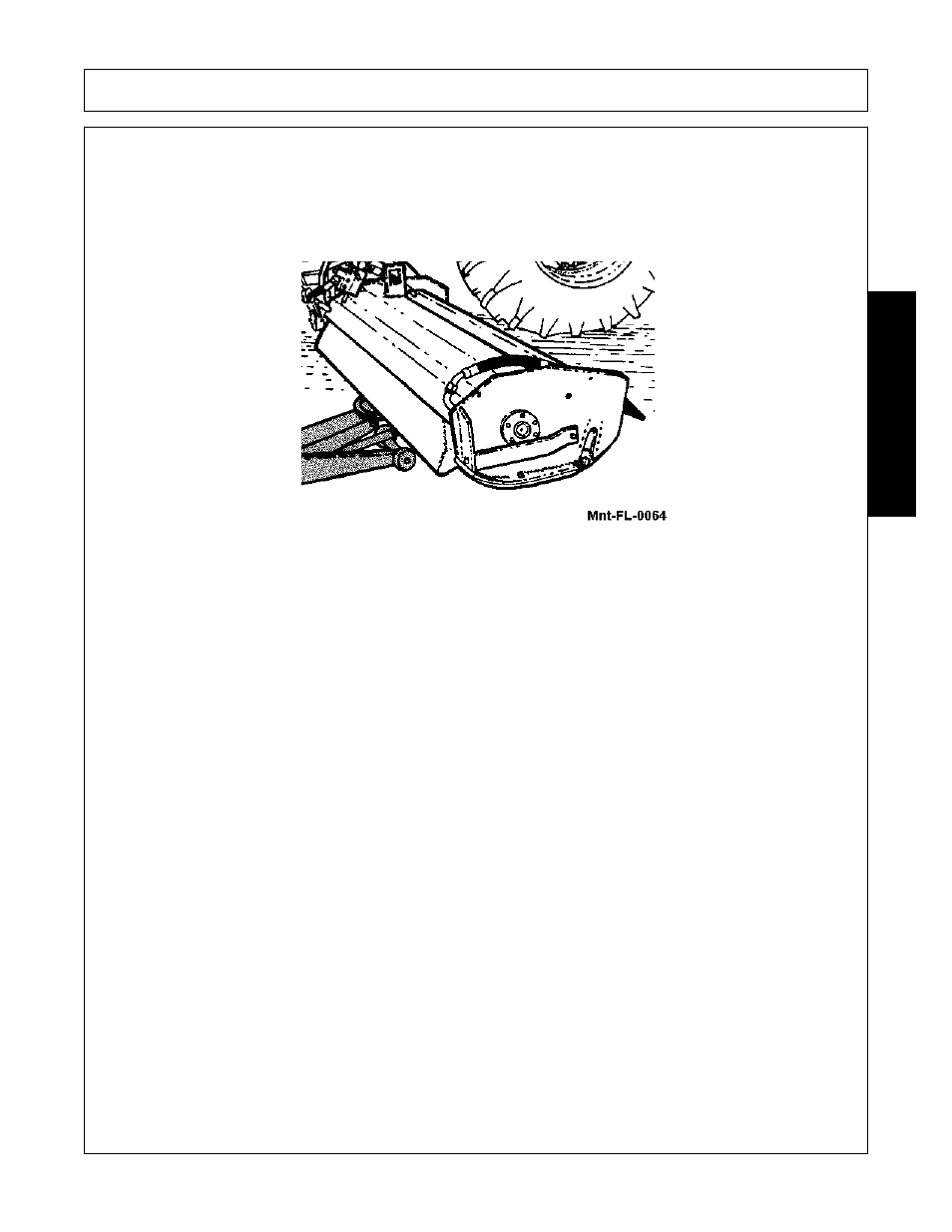Cuttershaft bearing replacement, Securely support cuttershaft, Remove outboard fender | Cuttershaft bearing replacement -7, Maintenance | Alamo none User Manual | Page 135 / 150
