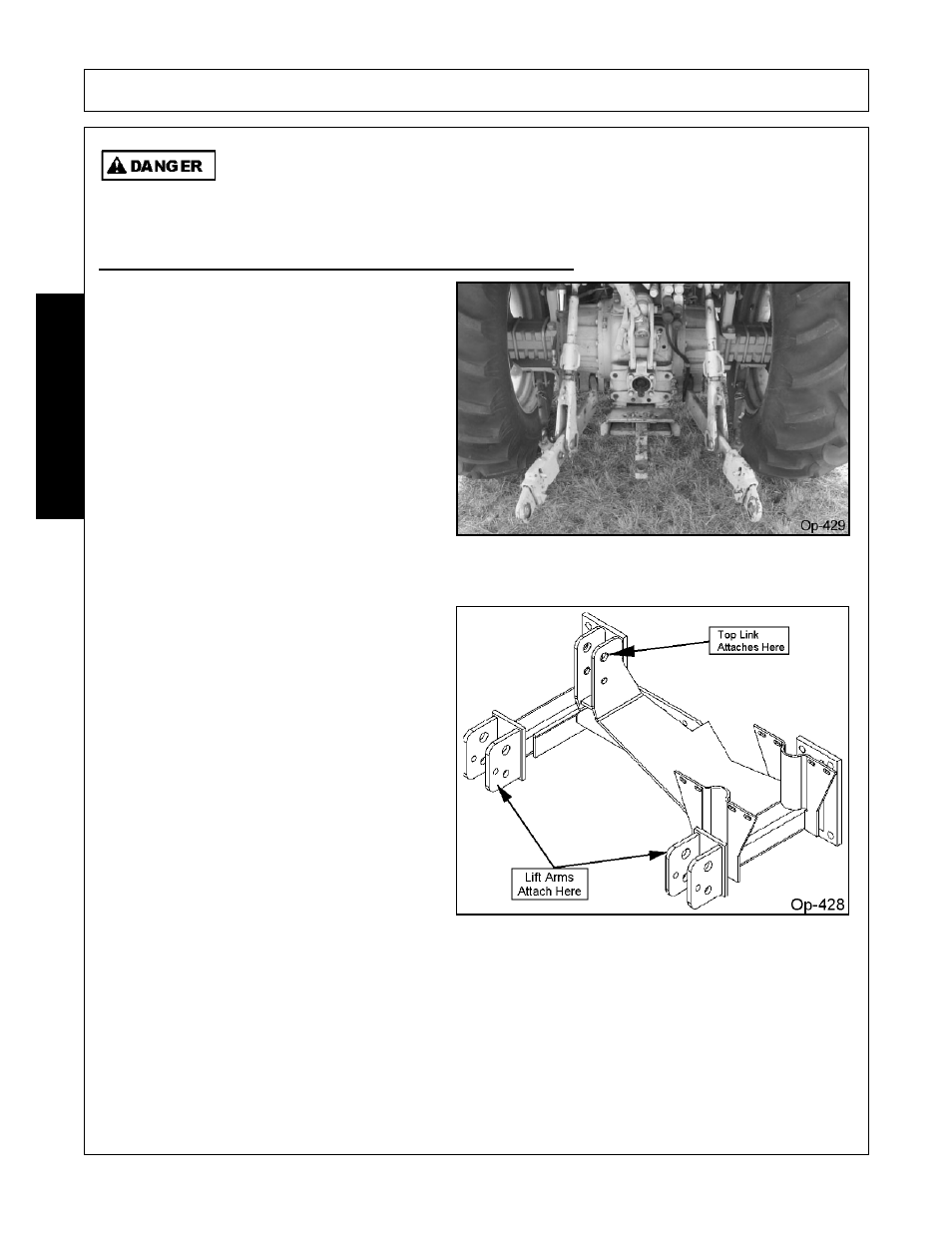 Turn off the tractor engine and dismount, Operation, Opera t ion | Alamo none User Manual | Page 96 / 150