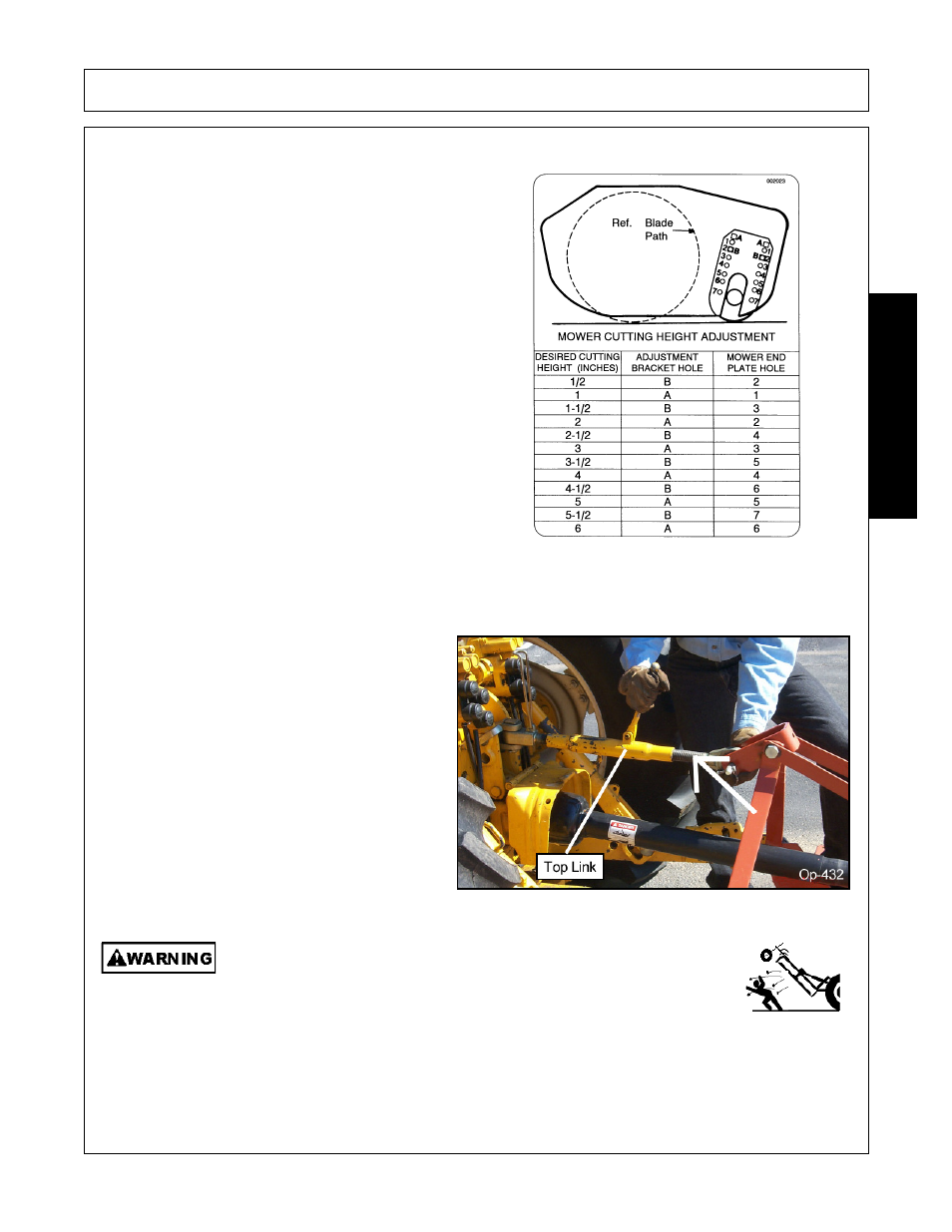 Leveling deck, Operation, Opera t ion | Alamo none User Manual | Page 99 / 150