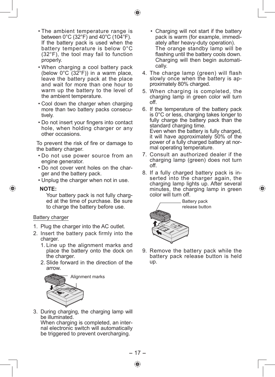 Panasonic EY7549 User Manual | Page 17 / 140