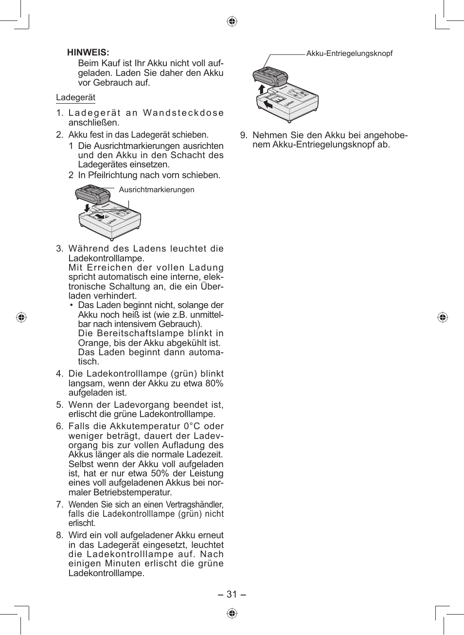 Panasonic EY7549 User Manual | Page 31 / 140