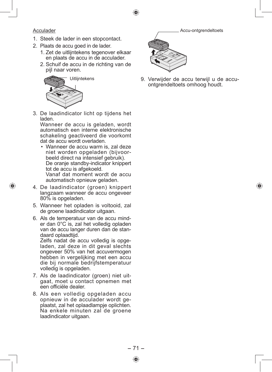 Panasonic EY7549 User Manual | Page 71 / 140