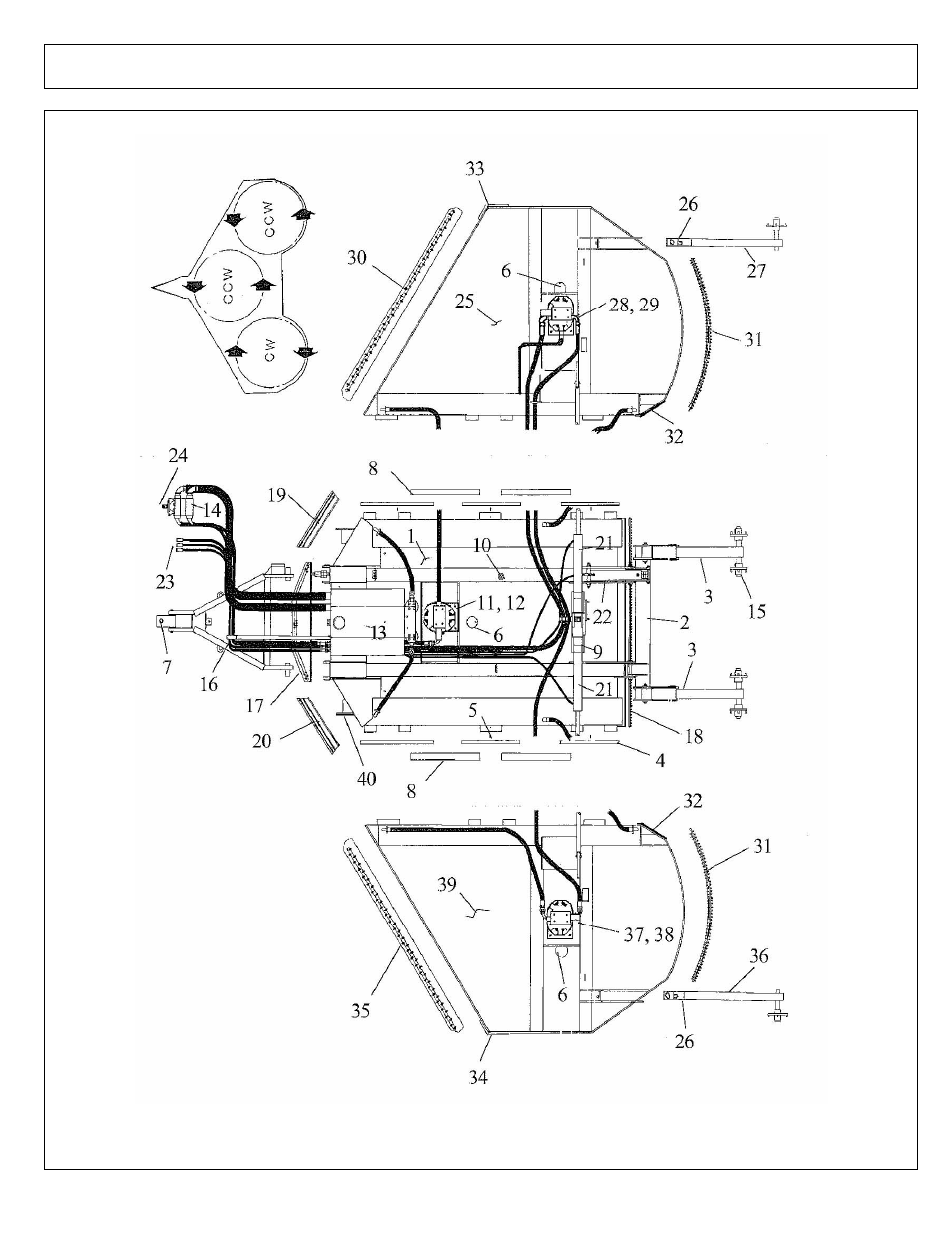 Basic mower asy - 15 ft (part 1) | Alamo 00756179P User Manual | Page 20 / 70