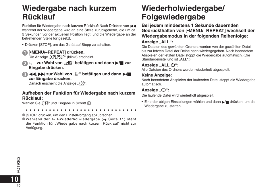 Panasonic RRUS570 User Manual | Page 10 / 200