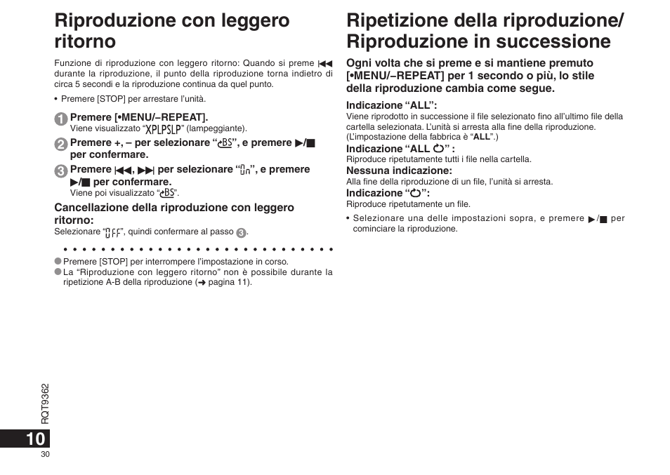 Panasonic RRUS570 User Manual | Page 30 / 200