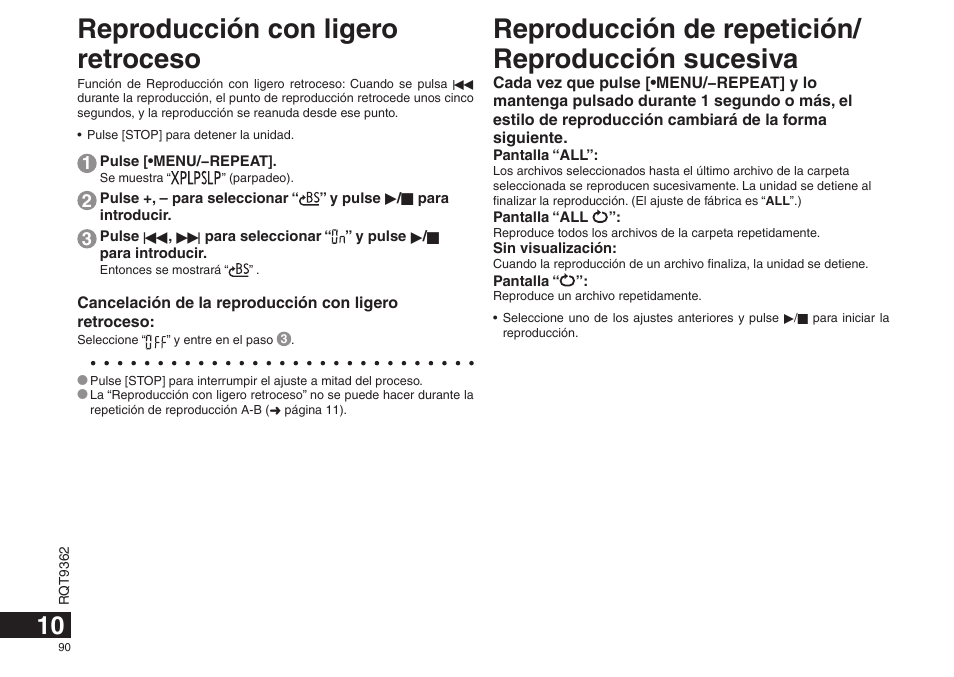Panasonic RRUS570 User Manual | Page 90 / 200