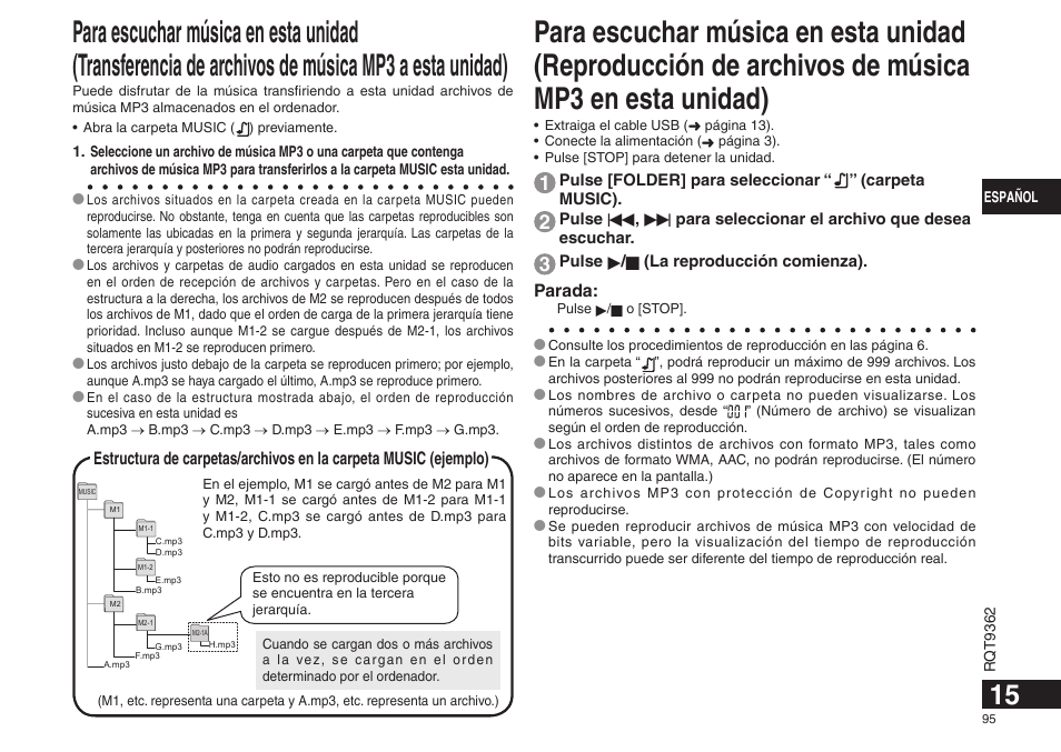 Panasonic RRUS570 User Manual | Page 95 / 200