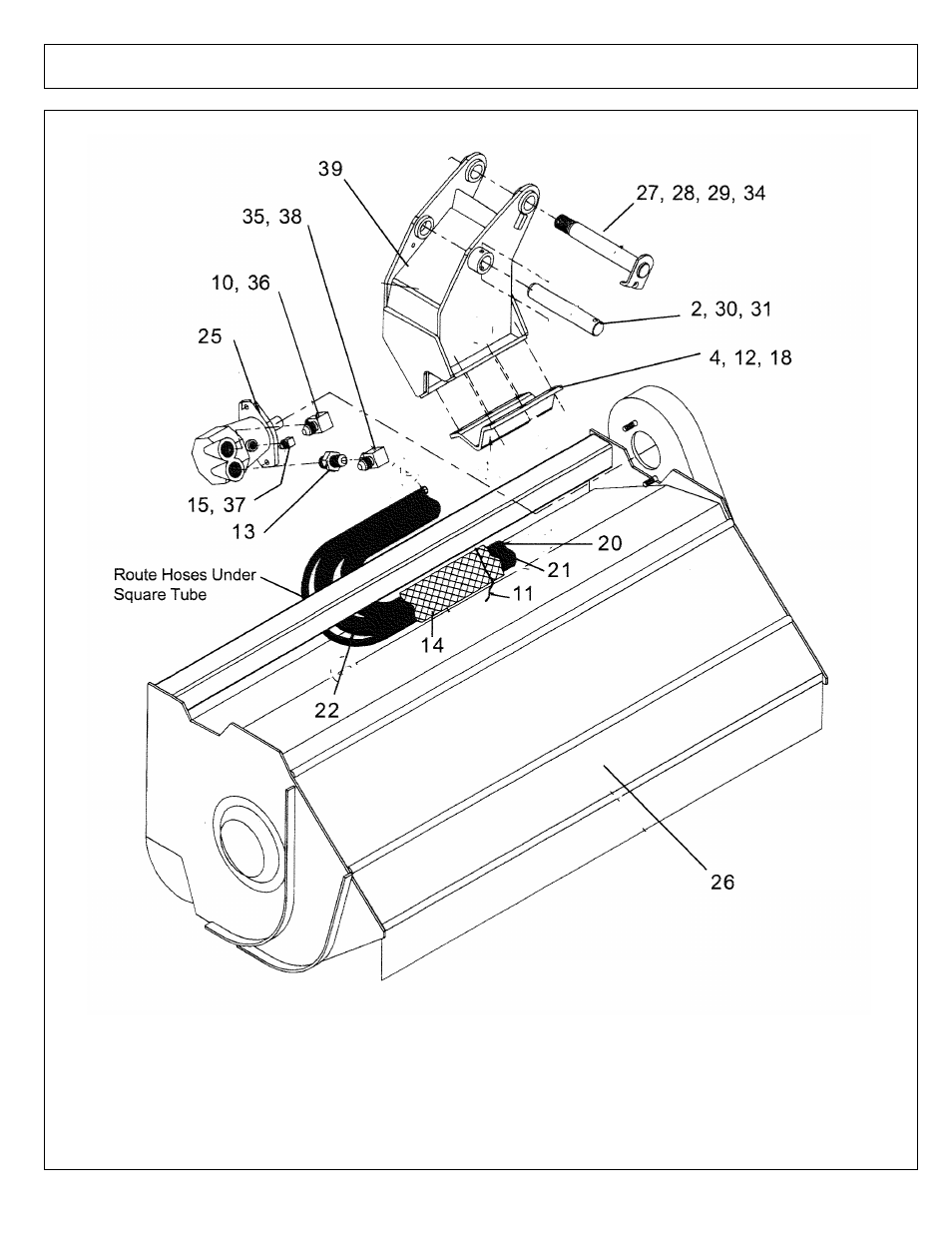 60 in grass flail - head asy standard | Alamo Maverick Boom Arm Mower User Manual | Page 30 / 174