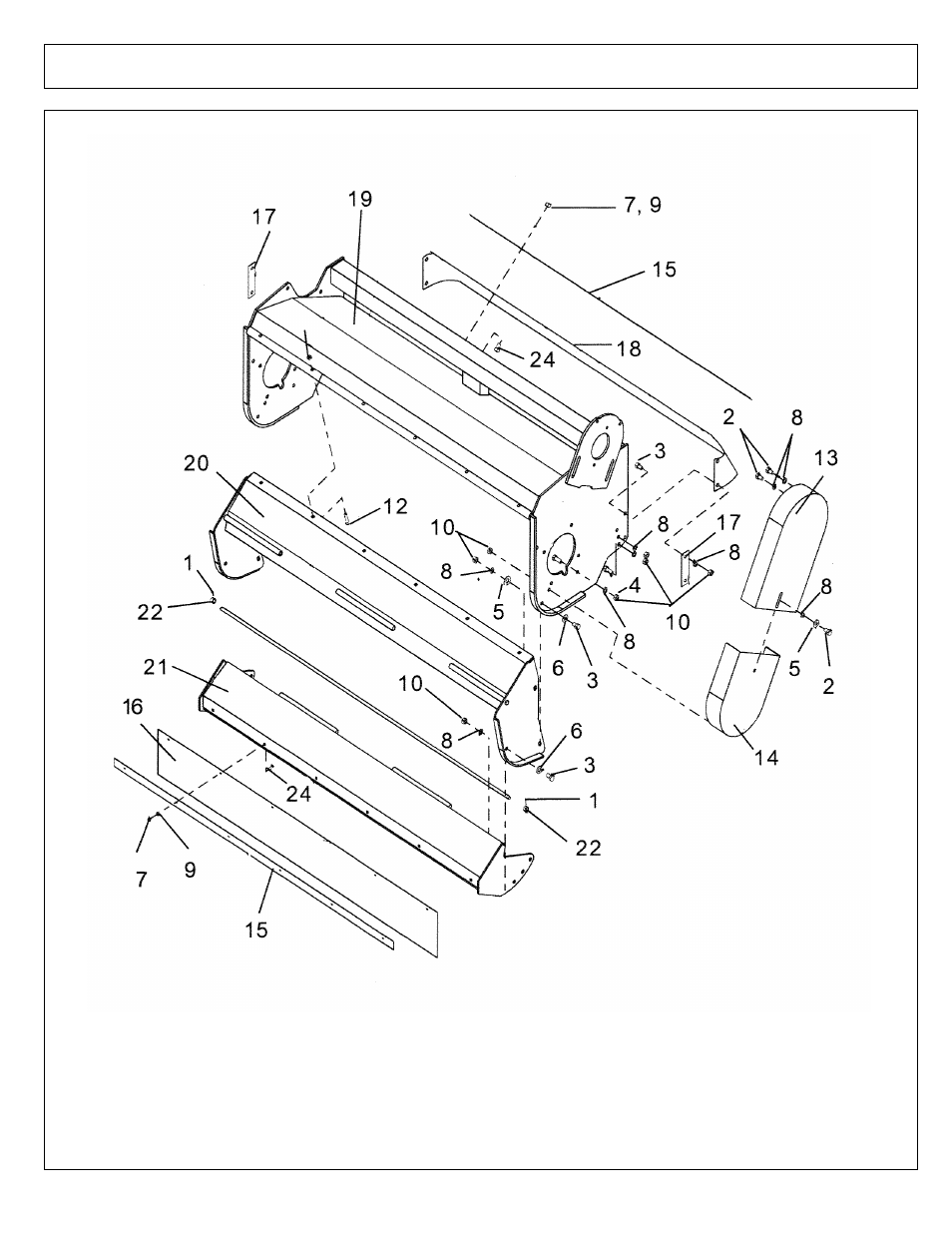 60 in grass flail - head sub-asy | Alamo Maverick Boom Arm Mower User Manual | Page 34 / 174