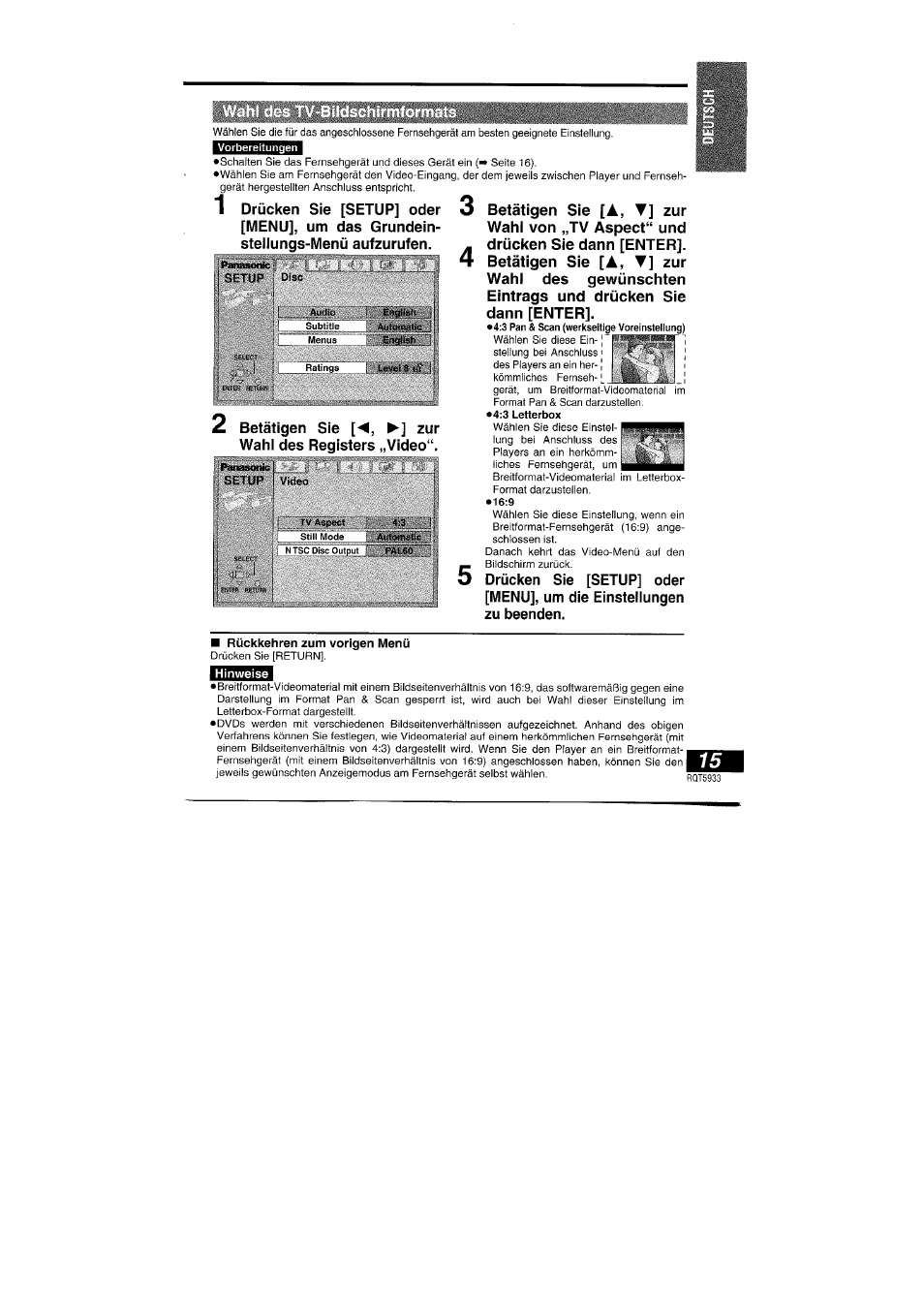 Wahid, A, t | Panasonic DVDPV40 User Manual | Page 15 / 86