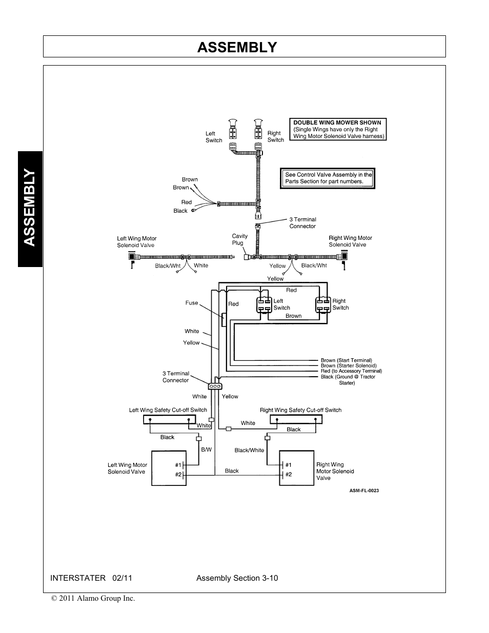 Assembly, Assembl y | Alamo 803213C User Manual | Page 50 / 140