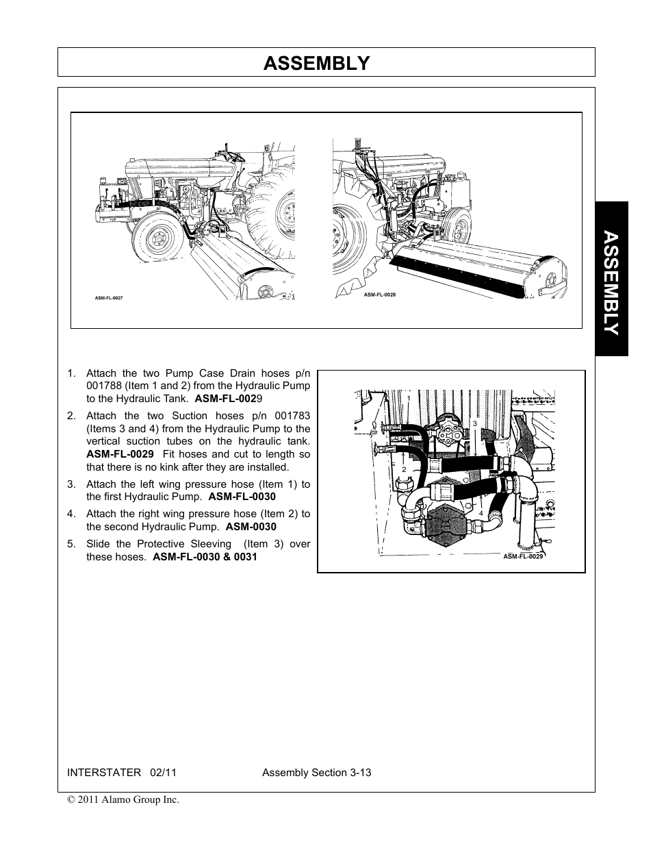 Assembly, Assembl y | Alamo 803213C User Manual | Page 53 / 140