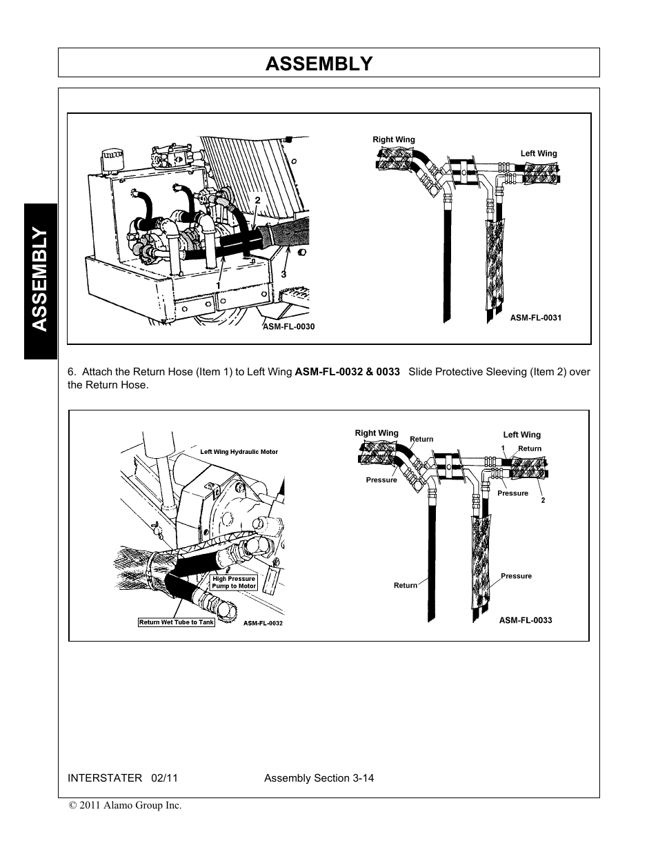 Assembly, Assembl y | Alamo 803213C User Manual | Page 54 / 140