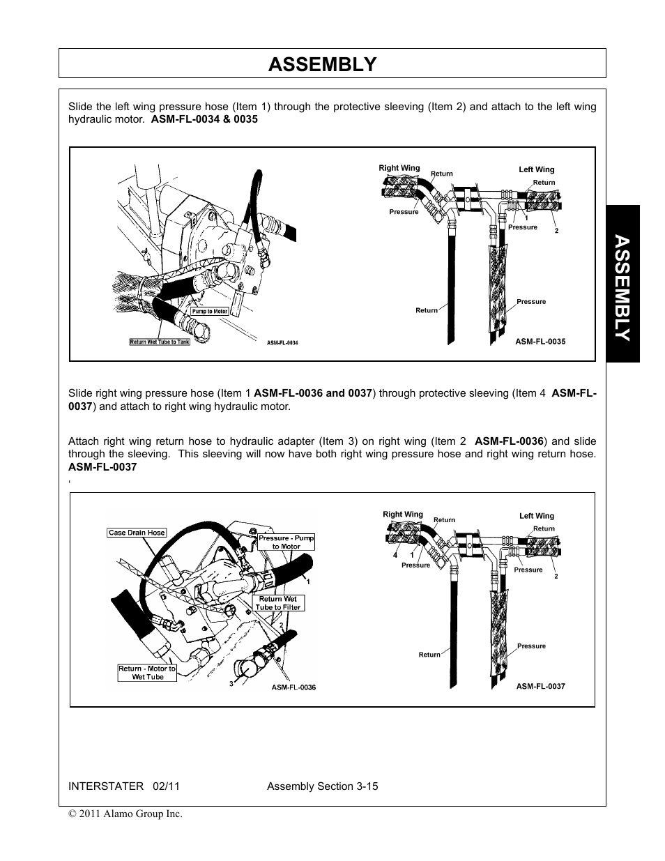 Assembly, Assembl y | Alamo 803213C User Manual | Page 55 / 140