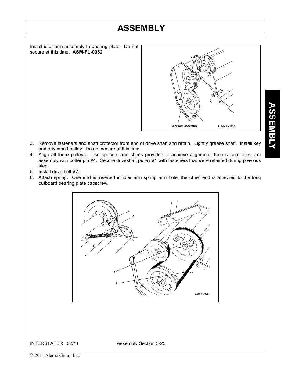 Assembly, Assembl y | Alamo 803213C User Manual | Page 65 / 140