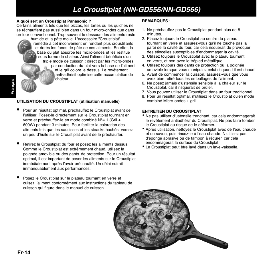 Fr-14 | Panasonic NNGD556 User Manual | Page 15 / 43