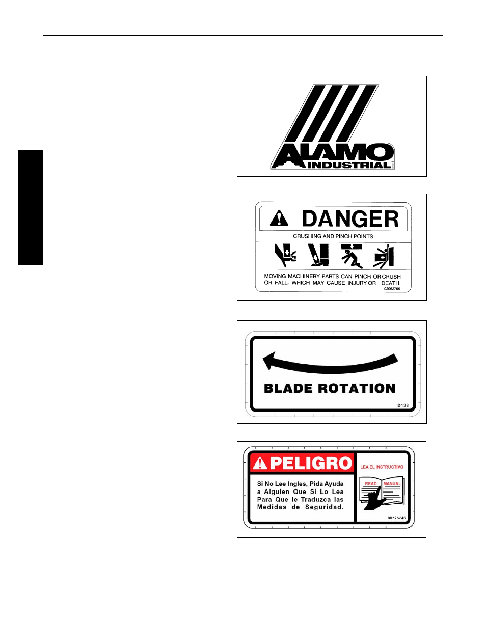 Safety | Alamo 02979718C User Manual | Page 22 / 110