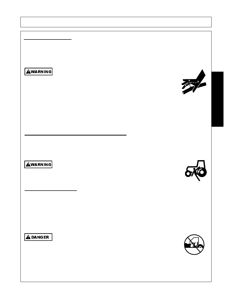 4 tractor hydraulics, Getting on and off the tractor, 1 boarding the tractor | Tractor hydraulics -5, Operation, Opera t ion | Alamo 02979718C User Manual | Page 85 / 110