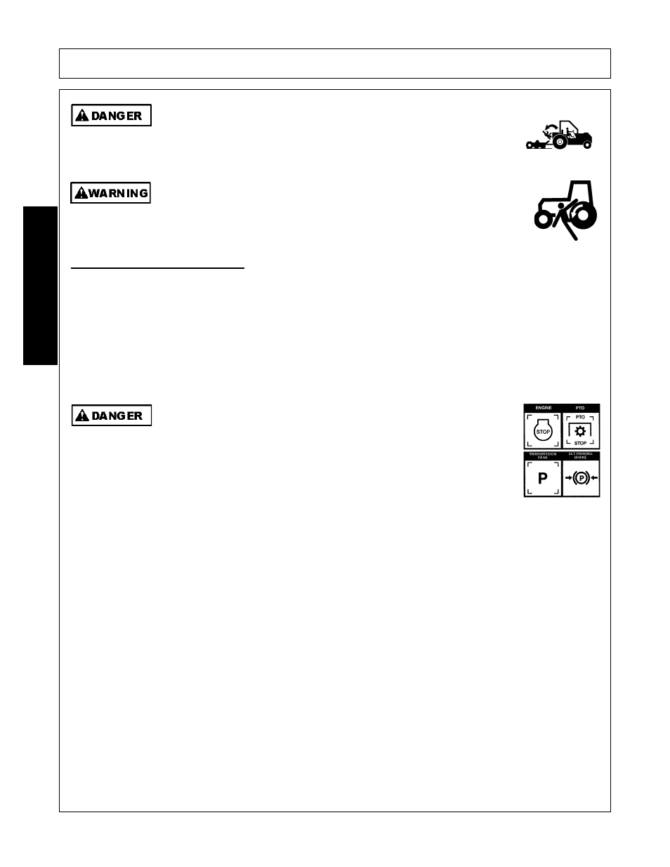 2 dismounting the tractor, Dismounting the tractor -6, Operation | Opera t ion | Alamo 02979718C User Manual | Page 86 / 110