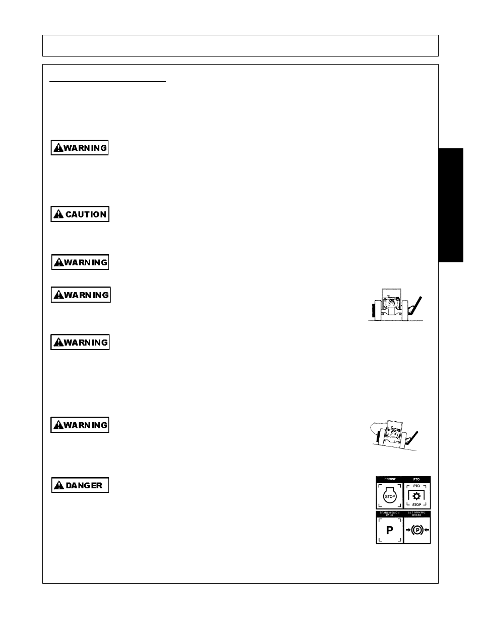 4 tractor mowing speed, Operation, Opera t ion | Alamo 02979718C User Manual | Page 97 / 110