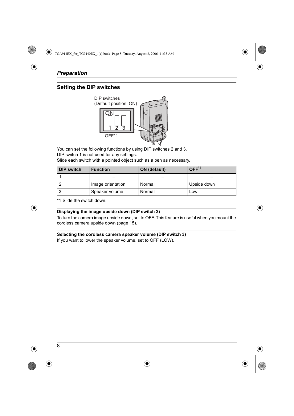 Panasonic KXTG9140EXX User Manual | Page 8 / 60