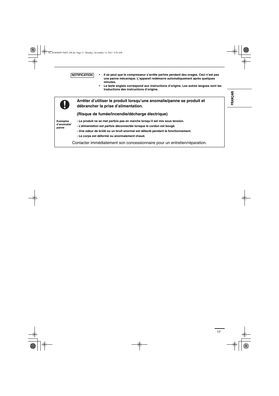 Panasonic U71PE1E5 User Manual | Page 5 / 21